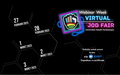 Webinar UNPAR Virtual Job Fair Februari – Maret 2023